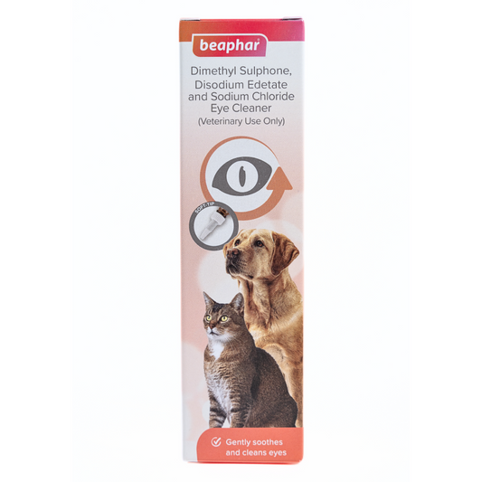 Beaphar Disodium Edetate and Sodium Chloride Eye Cleaner for Dogs and Cats