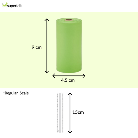 Barkbutler x Fofos Poop Bags Set for Dogs and Cats (Purple)