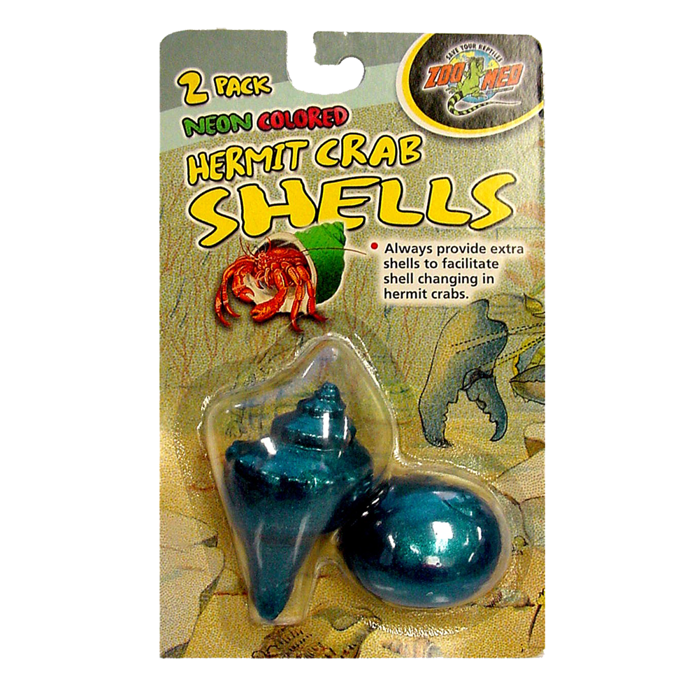 Zoo Med - Hermit Crab Neon Shells (2pk)