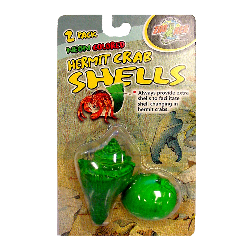 Zoo Med - Hermit Crab Neon Shells (2pk)