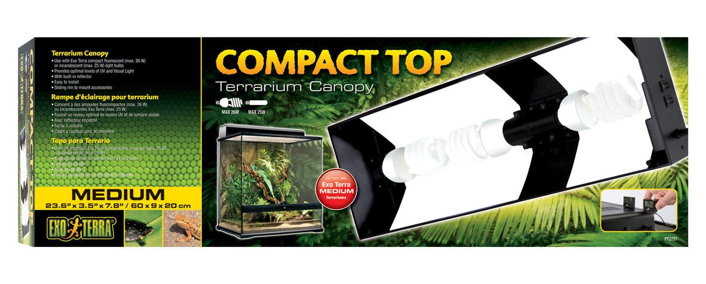 Exo Terra - Compact Fluoro Light Unit (60cm)