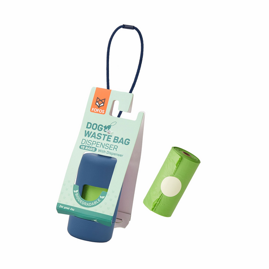 Barkbutler x Fofos Poop Bags Set for Dogs and Cats (Navy)