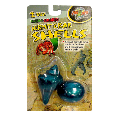 Zoo Med - Hermit Crab Neon Shells (2pk)
